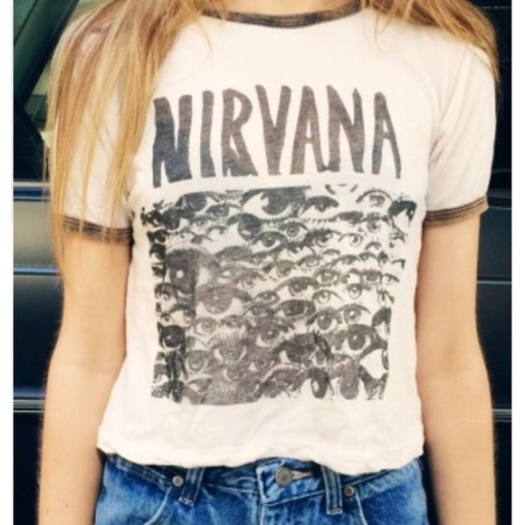 Brandy Melville Tops - 🌵John Galt / Brandy Melville Nirvana tee sz Small